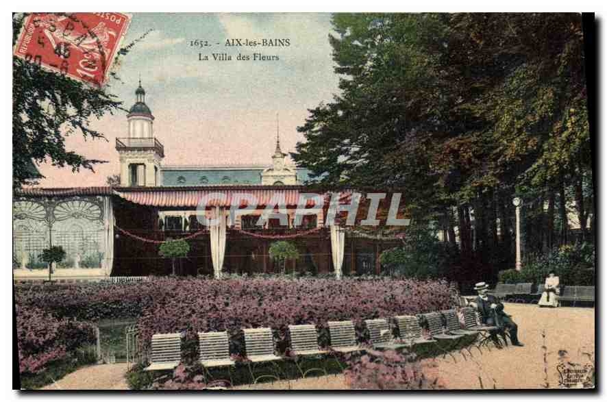 CPA Aix les Bains La Villa des Fleurs 