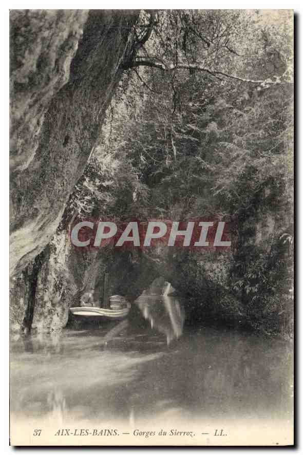 CPA Aix les Bains Gorges du Sierroz 