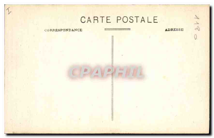 CPA Moissac T et G eglise Abbatiale porche representant de bas en haut la Luxure la Mort de Pavare l — Rückseite