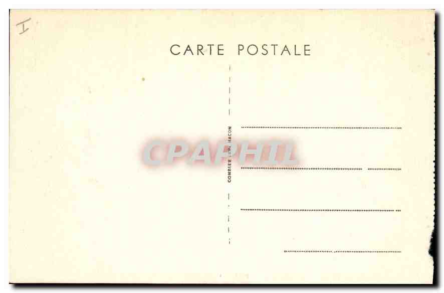 CPA Abbaye de Moissac T et G Tympan du portail la Vision de Saint Jean 1115 1120  — Back