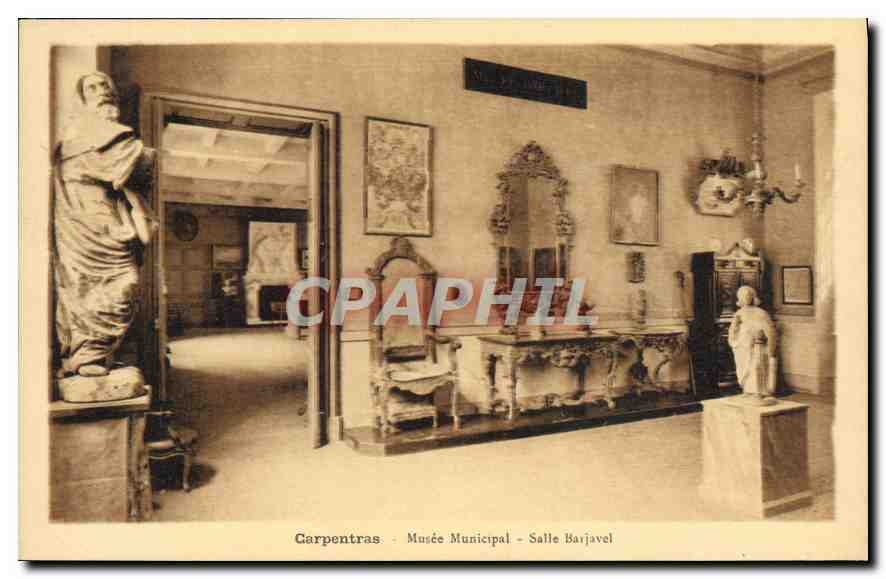 CPA Carpentras Musee Municipal salle Barjavel 