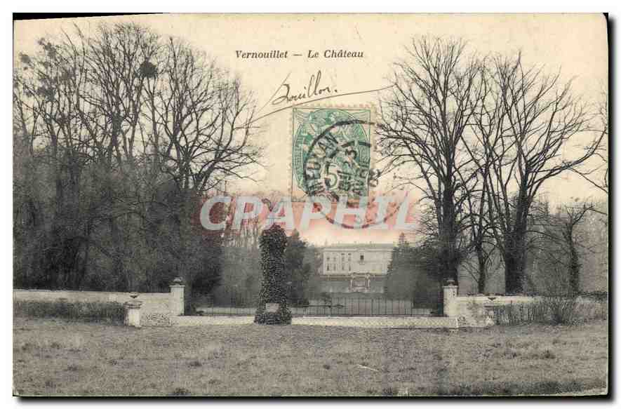 Vernouillet — Le Château — A. Bourdier, imp.-édit., Versailles