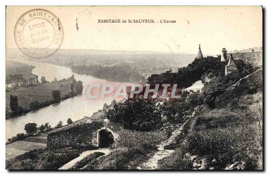 Ermitage de St Sauveur - L'Entrée — Éditeur : Tijilian, n° de série non visible