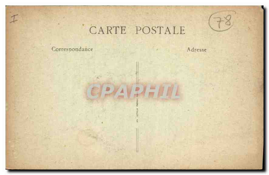 CPA Saint Nom la Breteeche S et O l'Arbreuvoir cote Nord  — Back