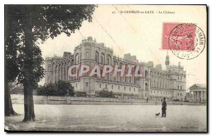 CPA Saint Germain en Laye Le Chateau 