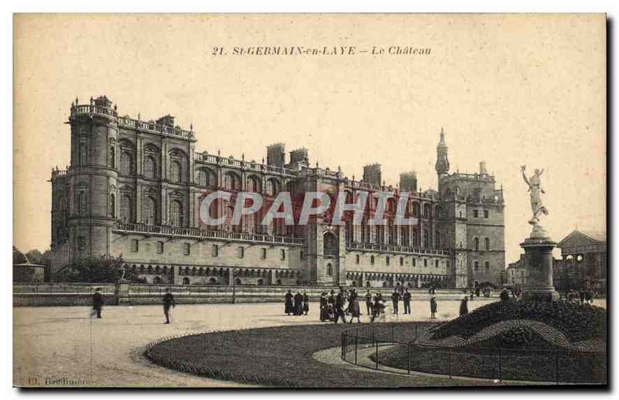 CPA Saint Germain en Laye Le Chateau 