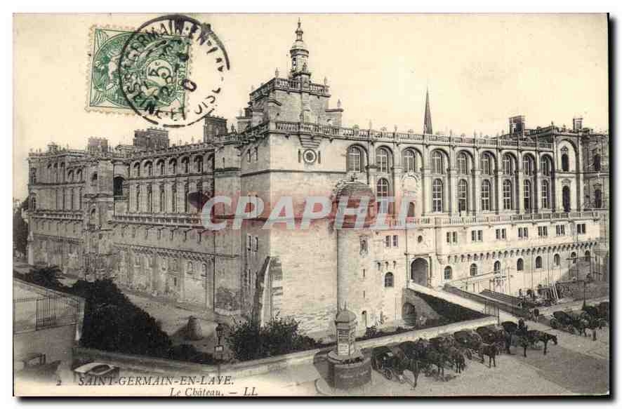 CPA Saint Germain en Laye Le Chateau 