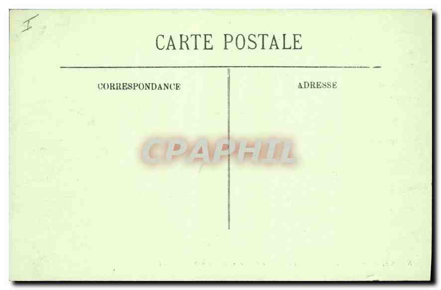 Saint-Germain-en-Laye — Le Château et la Chapelle — LL. n°8 — Verso