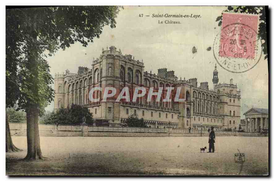 CPA Saint Germain en Laye Le Chateau 