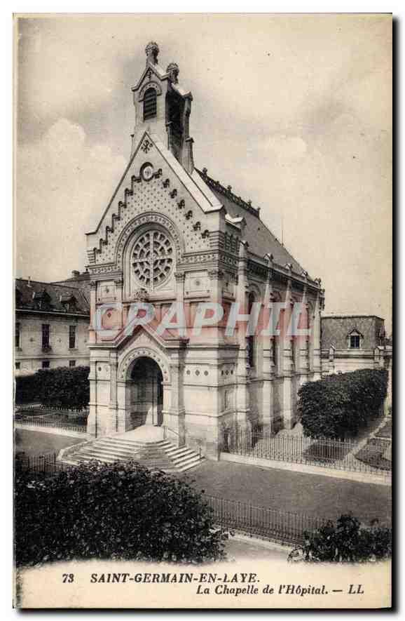 CPA Saint Germain en Laye La Chapelle de l'Hopital 