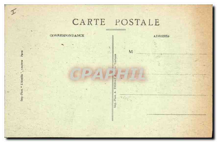CPA Saint Germain en Laye Rond Pont de la Terrasse Le Rosarium La Feuille et l'Ouragan de Forestier  — Verso