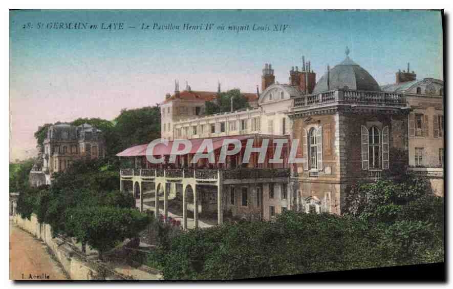 CPA Saint Germain en Laye Le Pavillon Henri IV 