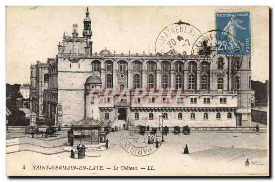 CPA Saint Germain en Laye Le Chateau 