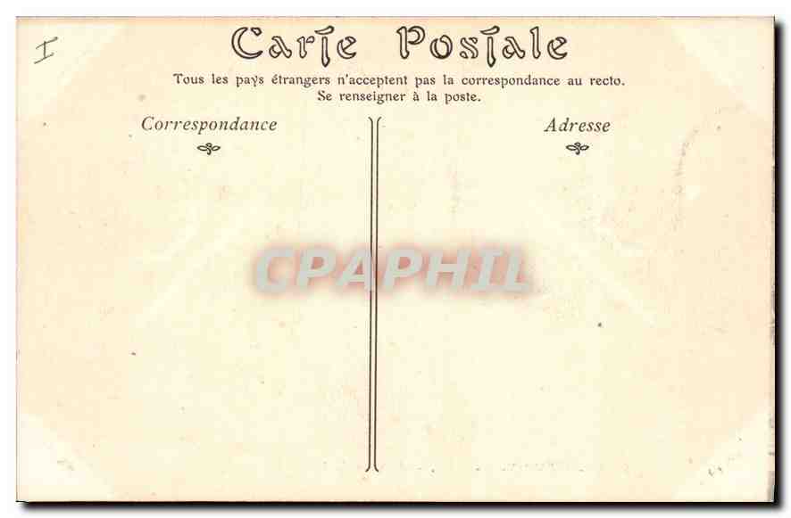 CPA Saint Germain en Laye Musee  — Verso