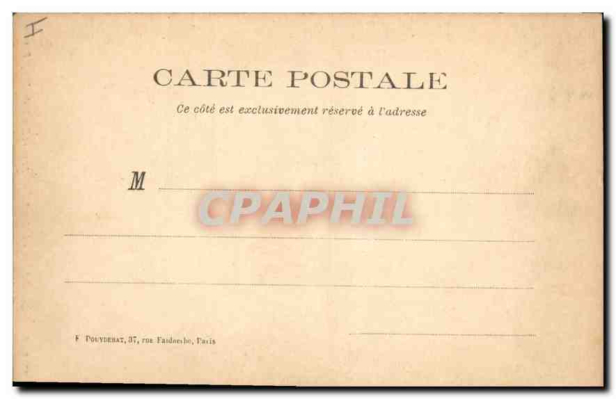 CPA Saint Germain en Laye Chene Sainte Anne et Etoile des Neufs Roufes  — Verso