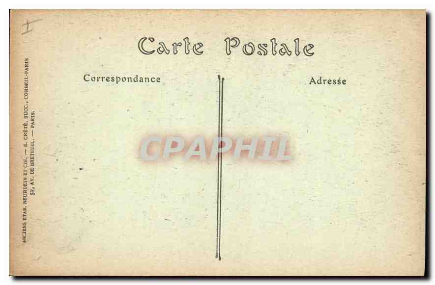 CPA Foret de Sain German  l'Etoile du Mail  — Verso