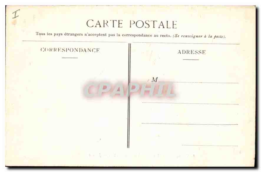 CPA Saint Germain en Laye Jardin Anglais  — Verso