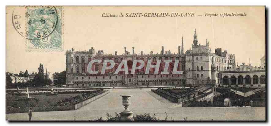 CPA Cahteau de Saint Germain en Laye Facade Septentrionale 