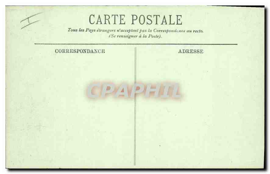 CPA Uriage Le Parc et l'Hotel du Nord  — Rückseite