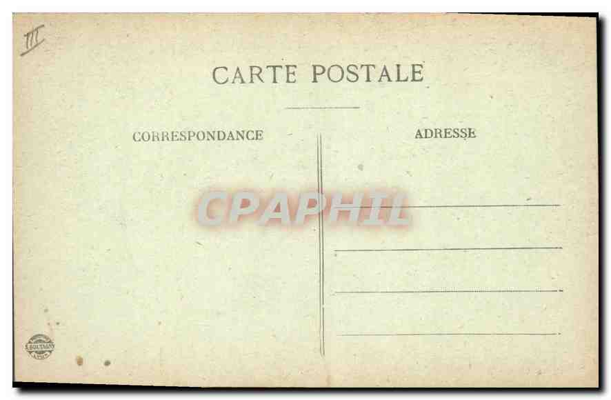 CPA Grenoble Le Jardin de Ville et les Forts de la Bastille  — Rückseite
