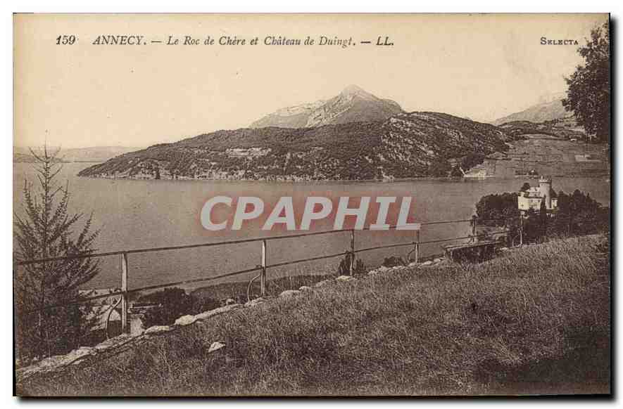 Annecy — Le Roc de Chère et Château de Duingt — Selecta LL