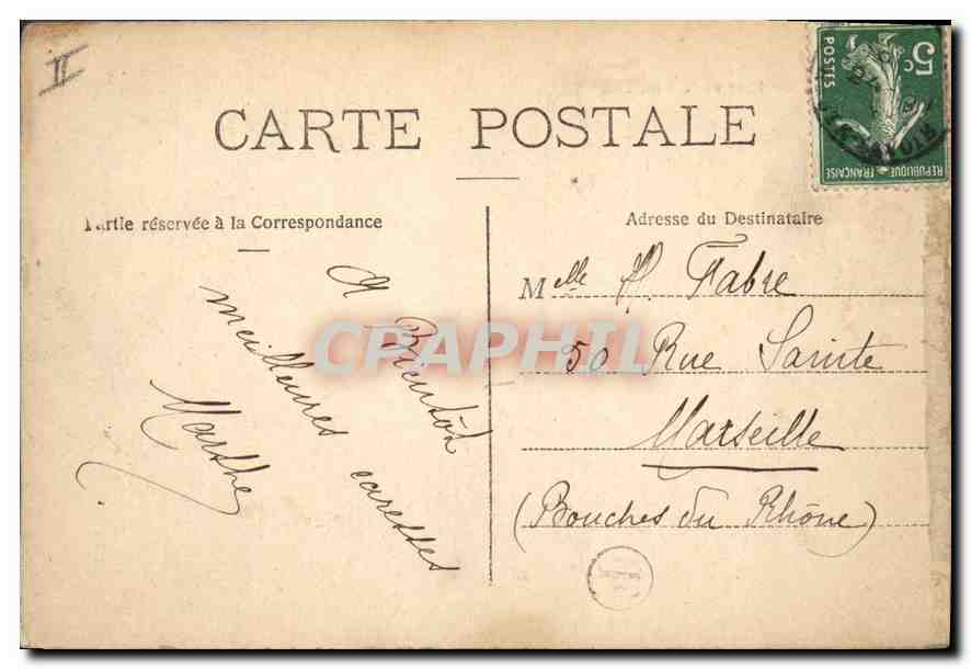 Annecy — Le Port et le Château — CPAPHIL — Rückseite
