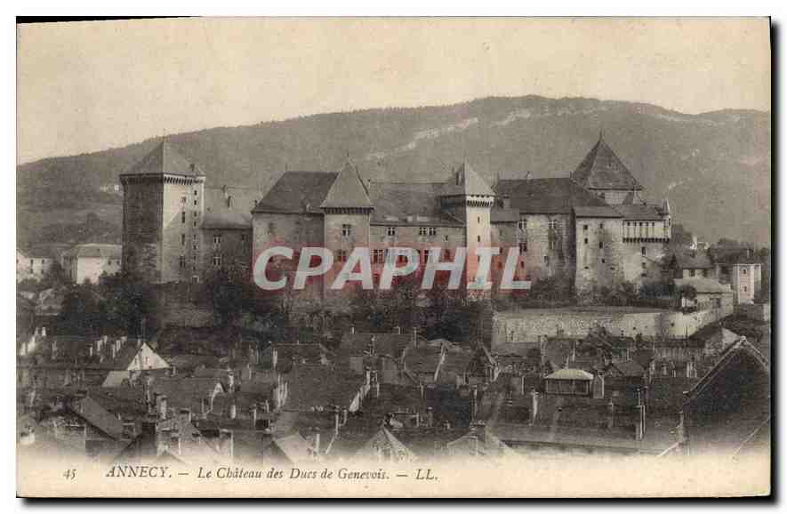 Annecy — Schloss Durs de Genevois — LL. — n°45