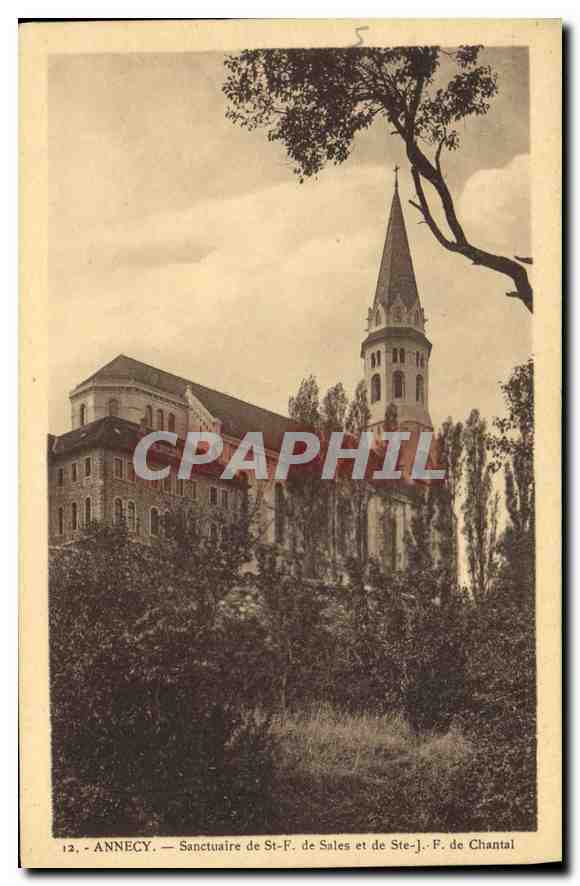 Annecy — Sanctuaire de St-F. de Sales et de Ste-J.-F. de Chantal — Le Doaré, Châteaulin