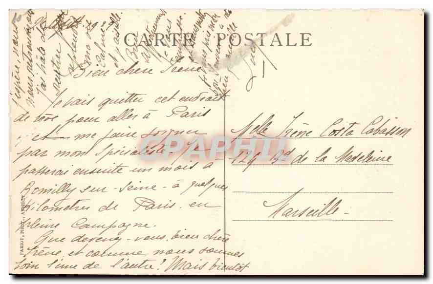 ANNECY — Le Lac, l'Île des Cygnes et la Tourneite — Sites pittoresques de Savoie, n°123 — Reverso