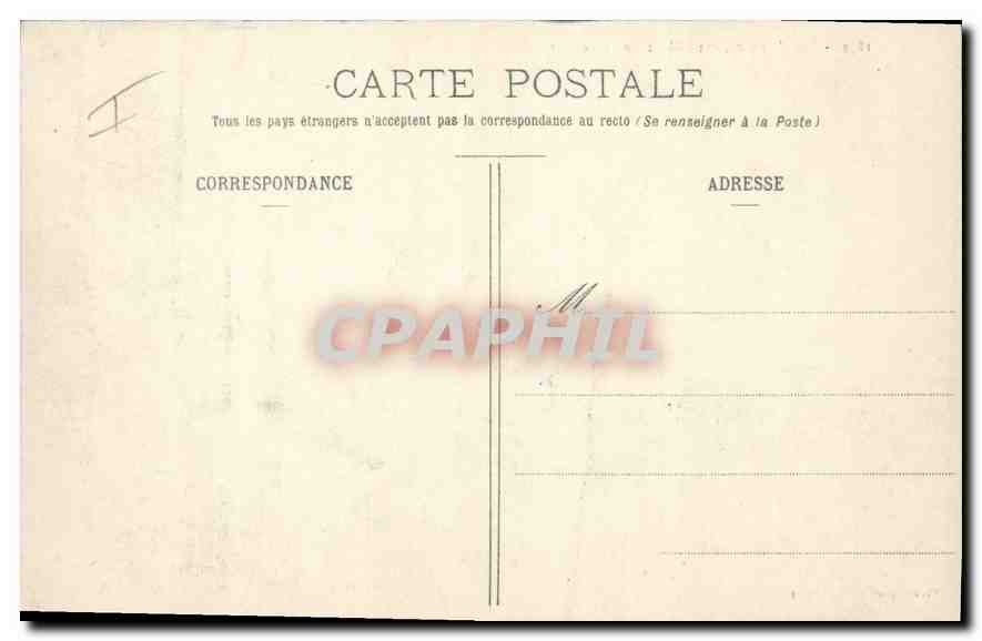 CPA Lac d'Annecy entre Menthon et Veyrier  — Verso