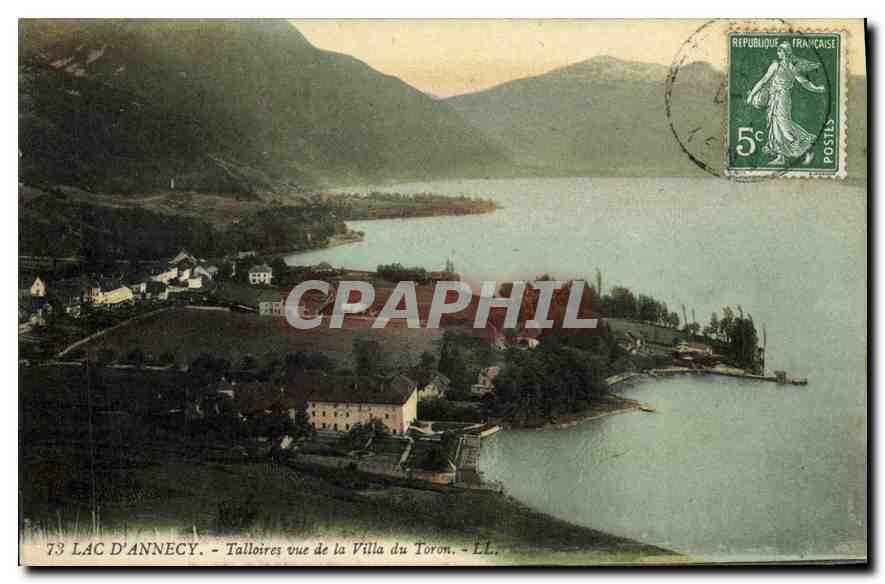 Lac d'Annecy — Talloires vue de la Villa du Toron — LL