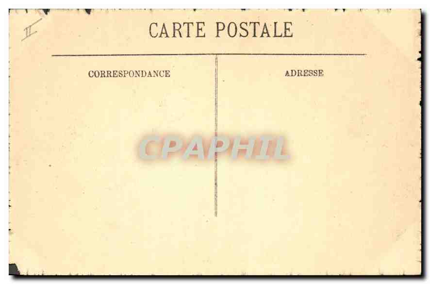 CPA Annecy L'Eglise Saint Francois et les Canaux  — Verso