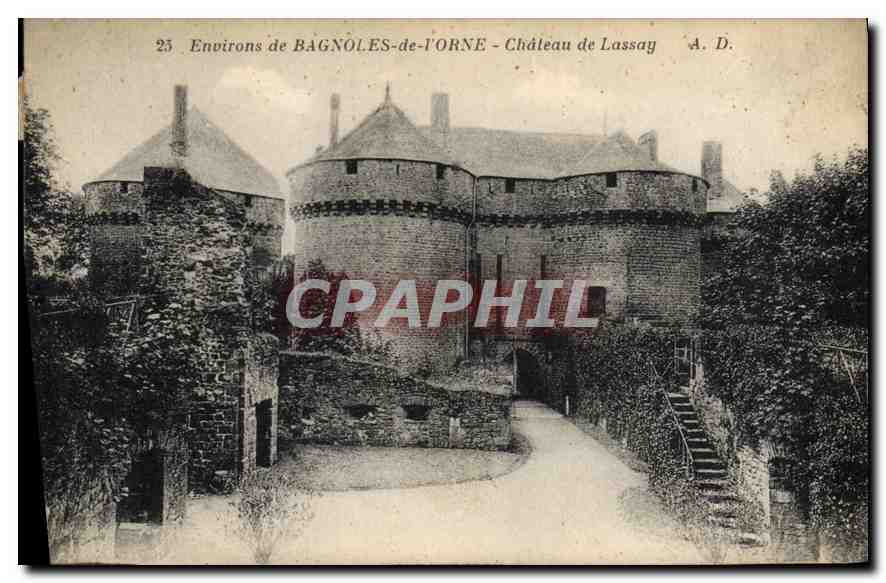 CPA Environs de Bagnoles de l'Orne Chateau de Lassay 
