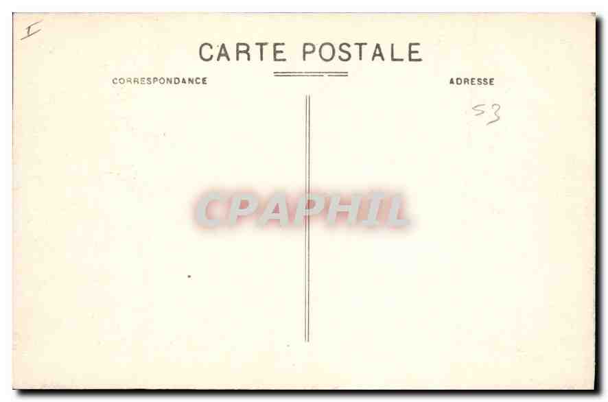 CPA Environs de Bagnoles de l'Orne Chateau de Lassay  — Rückseite