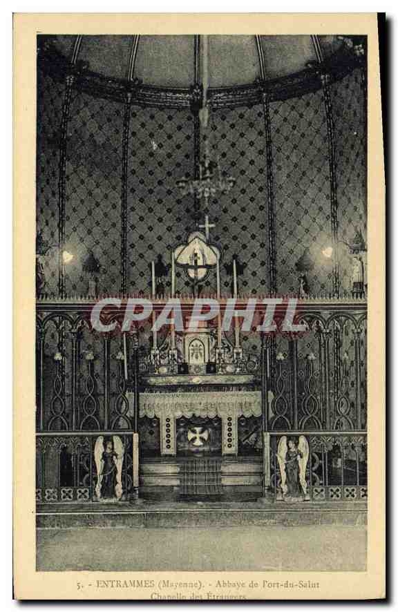CPA Entrammes Mayenne Abbaye de Port de Salut 