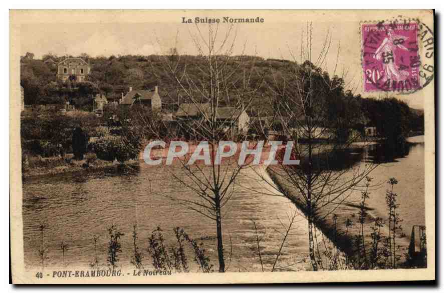 CPA Pont Erambourg le Noireau 