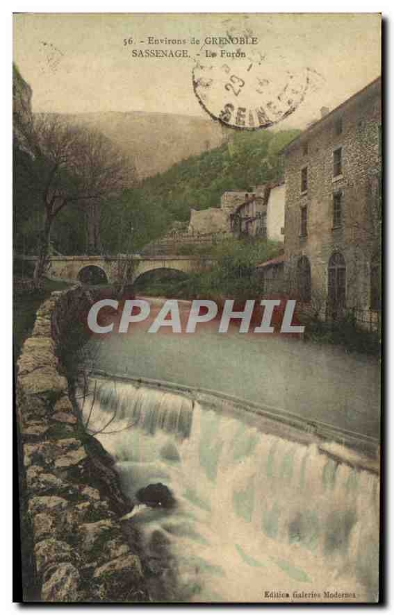 CPA Environs de Grenoble Sassenage le Furon 
