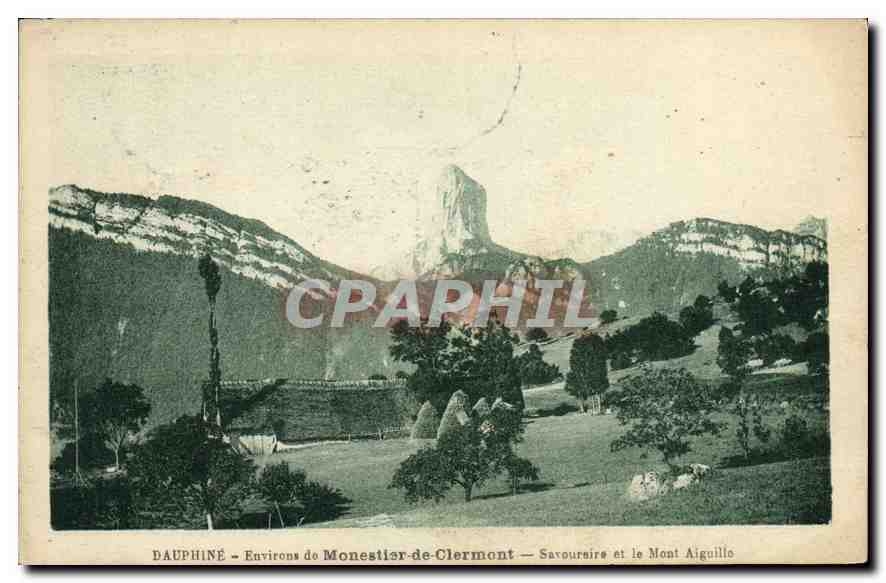 Dauphiné — Environs de Monestier-de-Clermont — Savouraire et le Mont Aiguillo