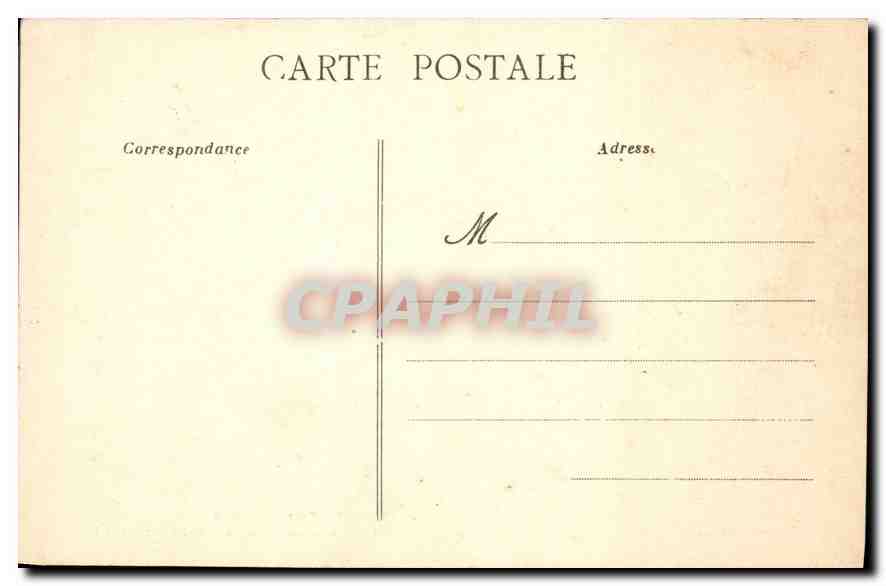 CPA Sur les Bords de L'Ocean  — Back