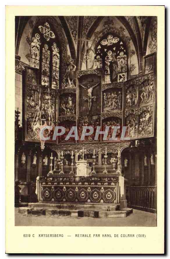 CPA Kaysersberg Retable par Hans de Colmar 