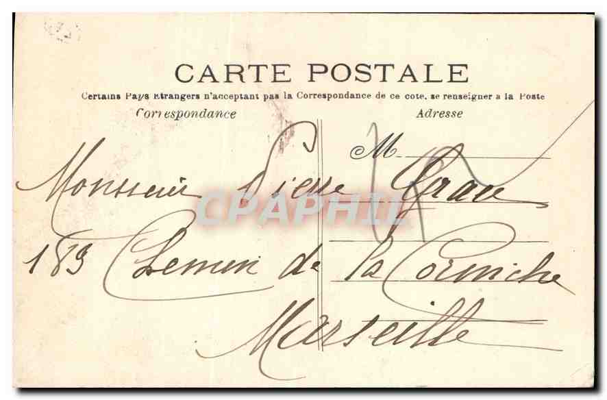 CPA Paris Bois de Boulogne Le Ruisseau  — Verso