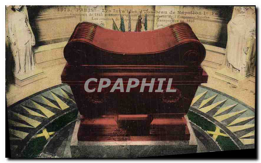 CPA Paris les Invalides Tombeau de Napoleon I 