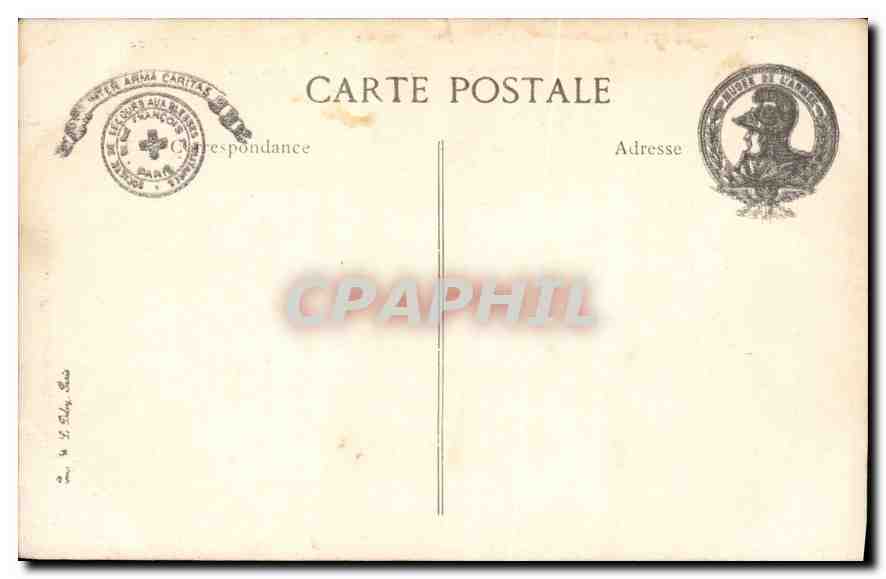 CPA Paris les Invalides Tombeau de Napoleon I  — Rückseite