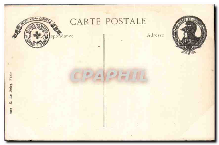 CPA Paris Hotel des Invalides Tombeau de Napoleon I  — Rückseite