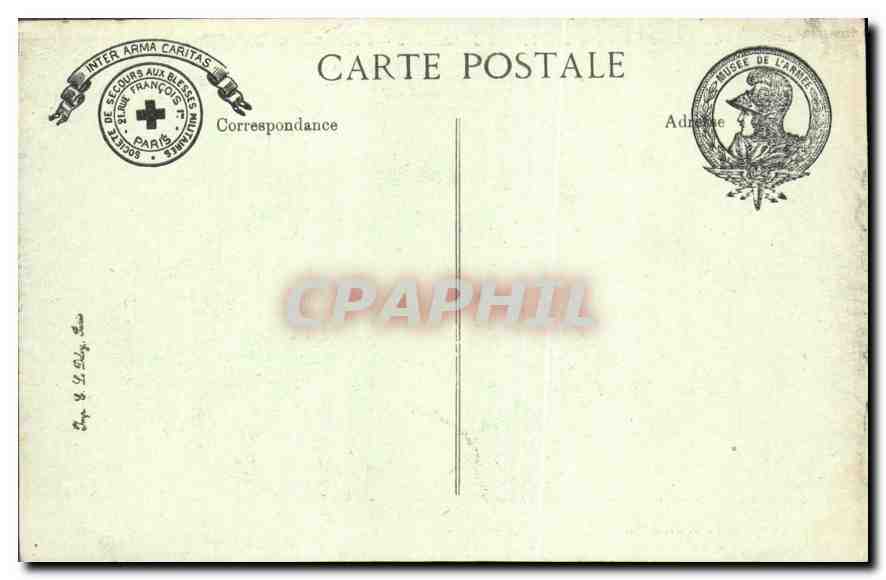 CPA Paris Hotel des Invalides Tombeau de Napoleon I  — Rückseite