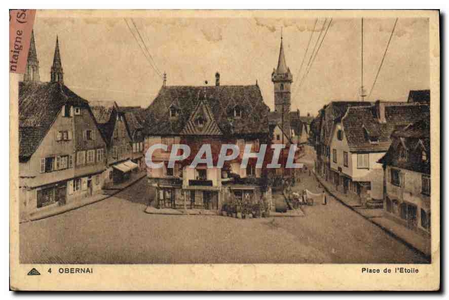 CPA Obernai Place de l'Etoile 