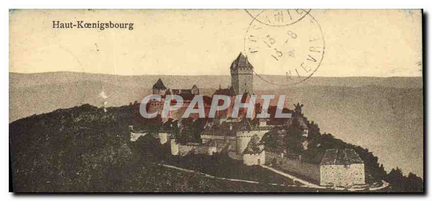 CPA Haut Koenigsbourg 