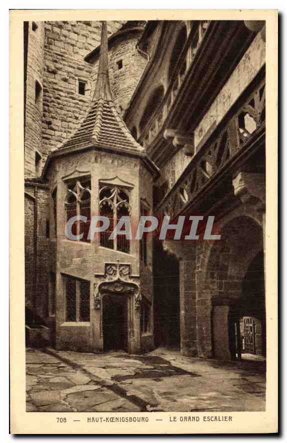 Haut-Kœnigsbourg — Le Grand Escalier — Édition spéciale du Château