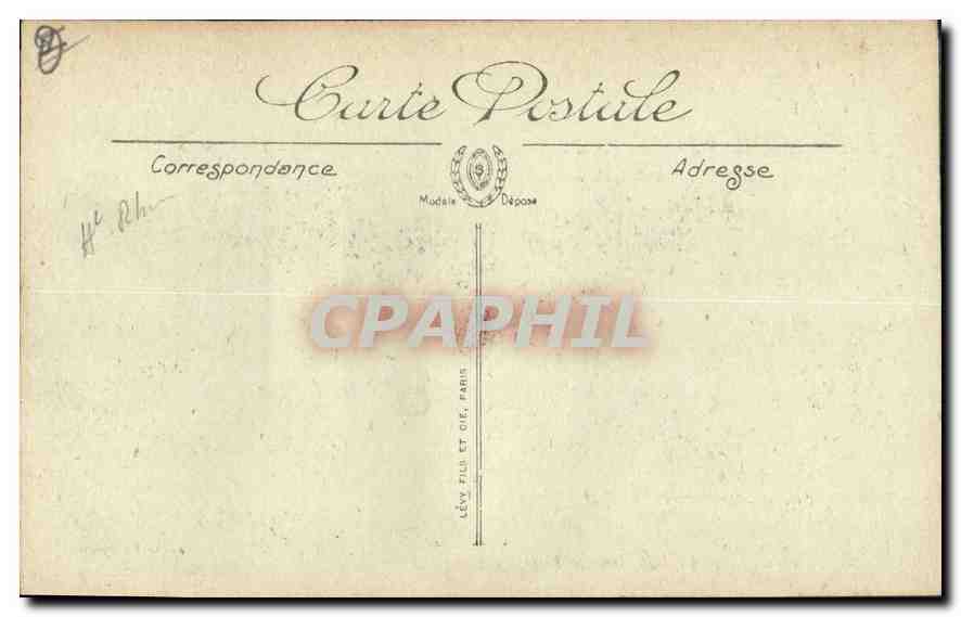 Thann — La Cathédrale et Ruines du Château d'Engelsbourg — Éditeur M. Girod, Salacta — Verso