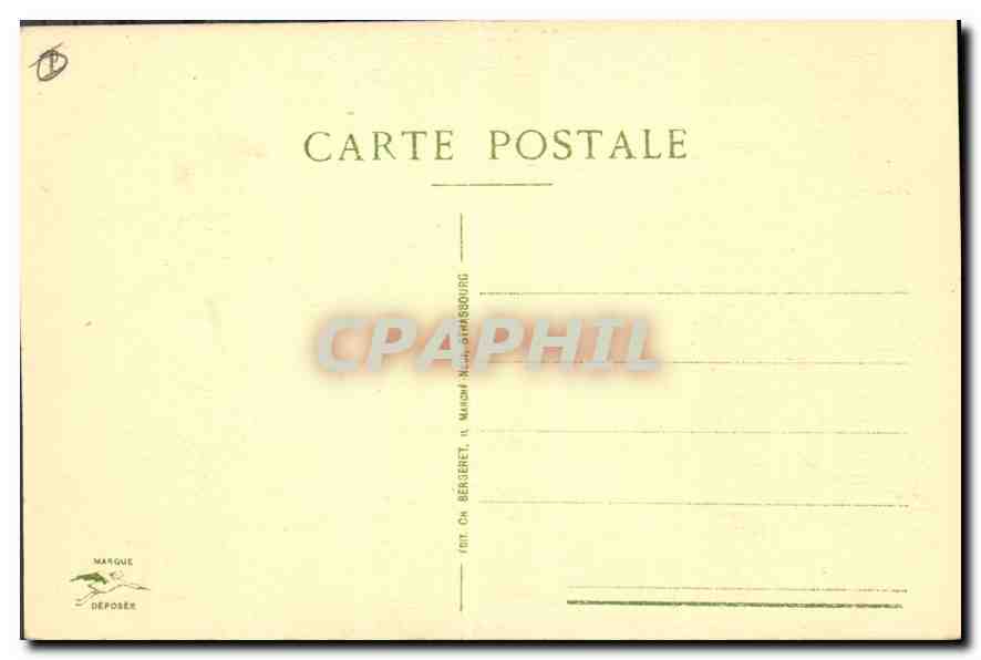 CPA Colmar La Lauch  — Rückseite